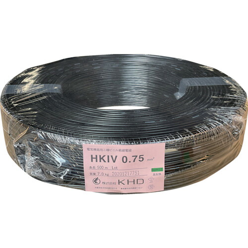 ＫＨＤ ＨＫＩＶ５．５ 黒 １００ｍ  HKIV5.5SQ-05-100M 258-1064