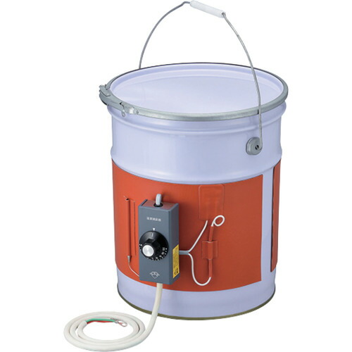 オーエムヒーター ＭＧタイプペール缶用暖房器（曲線状の形） ＥＧＯ：３０～１１０℃付 ２００Ｖ ６０  MPCHC200860-EGO2 656-6109
