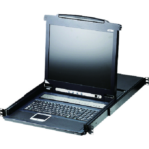 ＡＴＥＮ ＫＶＭドロワー ８界面／１７inＬＣＤ一体型／ロング軌跡  CL1008MJJL 115-2120