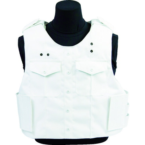 亜米利加 Ａｒｍｏｒ Ａｒｍｏｒ アウターキャリア 制服プルオーバー（防弾動作なし） 白いこと Ｓ  F-309019-WHITE-S 855-7163