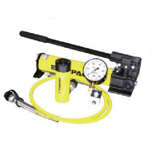 ＥＮＥＲＰＡＣ 単動円筒・軽銀手動揚水機書き割り  S-104 838-8253