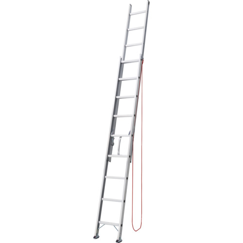 ハセガワ 軽銀２連掛けはしご 軽さ手合い ＨＥ２型 ５．１７ｍ（１０６２１）  HE2-51A 698-9309