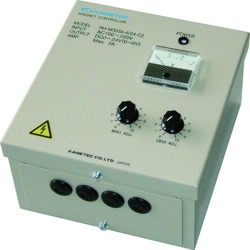 ＫＡＮＥＴＥＣ 電磁ホルダ高速道路抑えつける器 容れもの納める型  RH-M303A-6/24-C2 756-6310