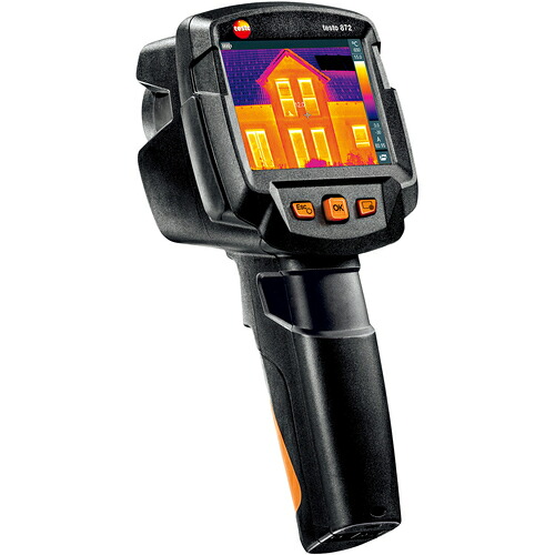 ＴＥＳＴＯ 赤外線サーモグラフィ ｔｅｓｔｏ ８７２  TESTO872 836-1328