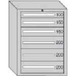ＯＳ 晴れ晴れしい掛け目押し込み 間口８１１×奥ふかさ５５７×高さ１０８１粍（ともし火薄墨色）  DX1004G 136-7330