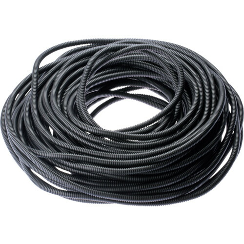 ＰＡＮＤＵＩＴ コルゲートチューブ 耐熱性ナイロン６ 細長い切口付黒 口径４７．０ ９１．４４ｍ  CLT188N-3C630 100-7376
