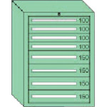 ＯＳ 晴れ晴れしい掛け目押し入れ 間口８１１×奥ふかさ５５７×高さ１０８１粍（若草色）  DX1008 135-9487