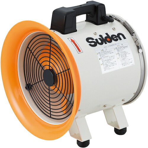 Ｓｕｉｄｅｎ 送風機（軸流ファンブロワ）軽銀ハネ３００粍 ３相２００Ｖ  SJF-300RS-3A 422-7511