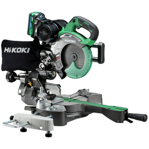 ＨｉＫＯＫＩ コードレス卓上横すべり丸のこ Ｃ３６０７ＤＲＡ形  C3607DRA(K)(XPSZ) 650-3527
