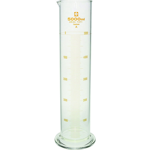 ＳＩＢＡＴＡ メスシリンダー カスタムＡ ５０００ｍＬ  026500-50001 215-9547