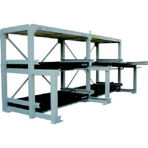 日向 盛りだくさん横すべり式納める棚 スライダ－仕合わせ Ｌ６Ｗ－１５００×８００×５５０Ｈ  L6W-1500 122-8584