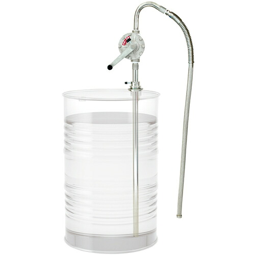 アクアシステム 溶解剤・医薬品用手廻し膜鳴楽器揚水機 （オールステンレス鋼）  HRD-25SUSH 509-6642