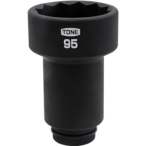 ＴＯＮＥ 船がかり雄捩子用ソケット（１２角）９５粍  8AD-95L200 810-9643
