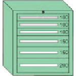 ＯＳ 晴れ晴れしい掛け目押し込み 間口８１１×奥ふかさ５５７×高さ６８１粍（若草色）  DX806 136-2653