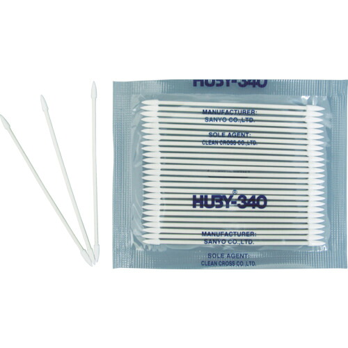 ＨＵＢＹ ３in 加工用綿棒（先っちょ玉蜀黍型／ハードシャープポイントスリム）ＢＢ－０１３ （５０００  BB-013 457-8686
