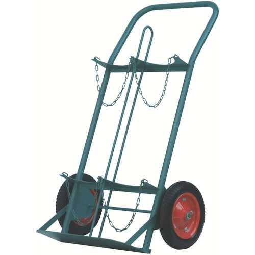ＫＳ ボンベ持ちはこび車 ７０００Ｌ容れもの二本用  KS-O-2 106-2722