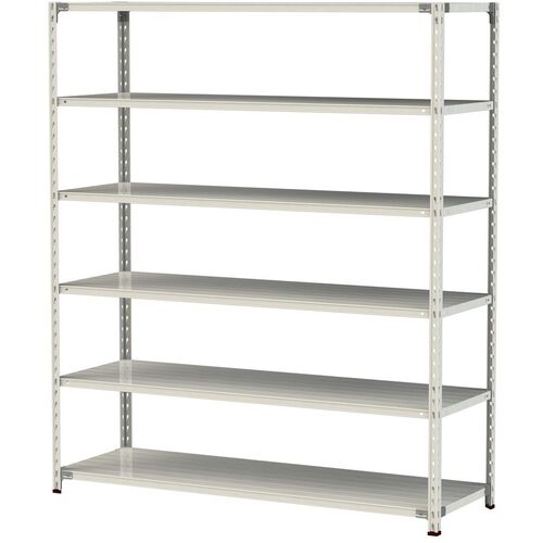 まっ盛りテック 雄捩子受け答え軽さ仕合わせ（１５０ｋｇ／段） Ｗ１８００×Ｄ６００×Ｈ２１００粍（全ての存在６段）  1.5S7660-6W 321-5745