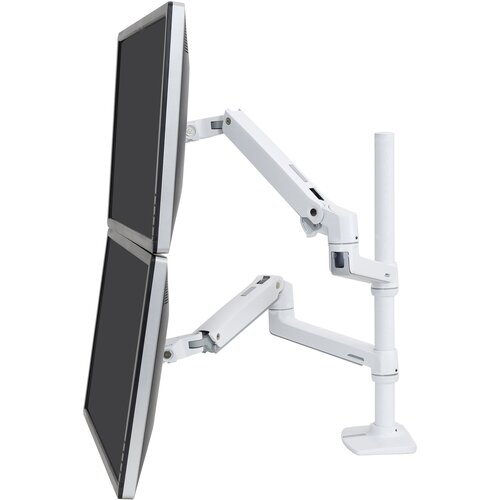 ＥＲＧＯＴＲＯＮ ＬＸ デュアル 管する腕 縦／横型 長身極点 白いこと ２画面 ４０in  45-509-216 455-2751