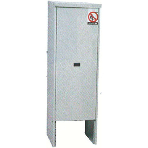 ＤＡＩＫＥＮ プロパンガス入れもの納める庫 セフティボックス５０ｋｇ入れもの１本用  50KS-CG 127-3784