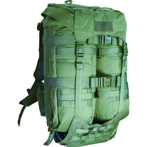 ＥＢＥＲＬＥ うしろ側容器に並べる ウォーハンマーパック 静電容量３４Ｌ ミリタリー緑であること  J51MJ 836-1826