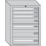 ＯＳ 晴れ晴れしい掛け目押し込み 間口８１１×奥ふかさ５５７×高さ１０８１粍（ともし火薄墨色）  DX1007G 135-7869