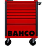 ＢＡＨＣＯ スチール写真製手押し車 ツールストレージエントリー 赤いこと ７段  1472K7RED 139-0870