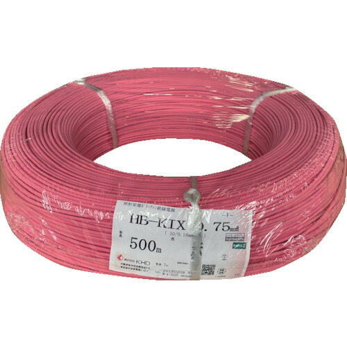 ＫＨＤ ＨＢ－ＫＩＸ２．０ 赤 ３００ｍ  HBKIX2.0SQ-01-300M 257-8873