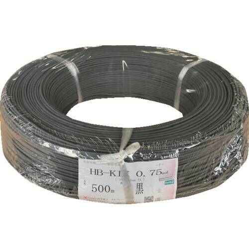 ＫＨＤ ＨＢ－ＫＩＸ１．２５ 黒 ３００ｍ  HBKIX1.25SQ-05-300M 257-8874