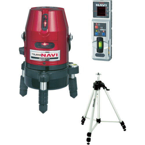 タジマ レーザ墨出器 ＮＡＶＩ絶無 ＫＪＹ 三脚架仕掛ける  ZERON-KJYSET 407-9884