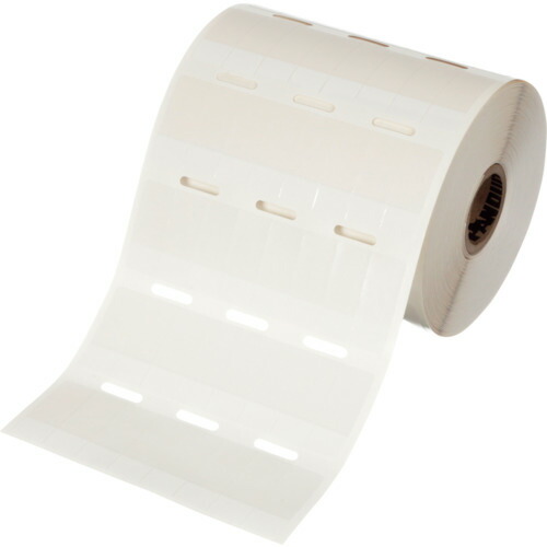 ＰＡＮＤＵＩＴ 熱転写印刷人用セルフラミネートラベル ビニル基 白 印字部縦１９．１粍ｘ横３８．１  S150X225VATY 251-5909