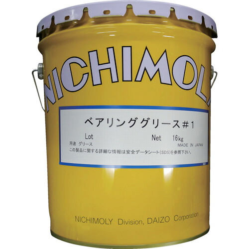 ニチモリ ベアリング潤滑油 １号 １６ｋｇ  2050827 541-8925
