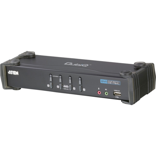ＡＴＥＮ ＫＶＭＰ取り替えっこ ４界面 ／ ＤＶＩ ／ ＵＳＢ２．０こしき積み上げる  CS1764A 115-2976