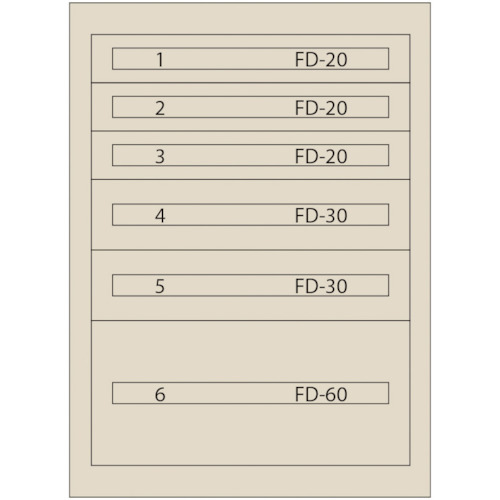 Ｖｉｄｍａｒ ファインキャビネットＦＣ－１８０Ｋ－ＩＶ（ペンキ塗り色：象牙色）  FC-180K-IV 167-3986