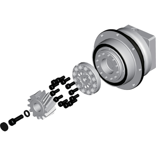 ＡＰＥＸ ＤＹＮＡ ヘリカルピニオン（界面：カービックプレート）  A08L15A200 544-0989