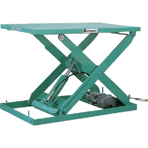 Ｂｉｓｈａｍｏｎ 早見表昇降機 １ＴＯＮ 首尾一貫した掛け目１０００ｋｇ 揚程８００粍  AX100RG-B 130-1990