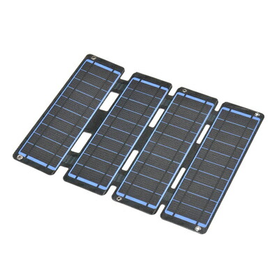 【送料無料!】 オーム電機 ソーラーパネル充電器（折り畳み式/14W/Type-A×2） ※お取り寄せ品　4971275511743 6,597円