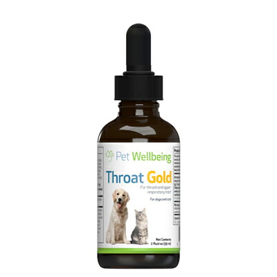 【貨物輸送無料!】 Pet Wellbeing 流動物加えること Throat Gold 【犬用】 59ml 【お取り寄せ品】 0661822000168 ペット・ペットグッズ-ドッグフード・サプリメント