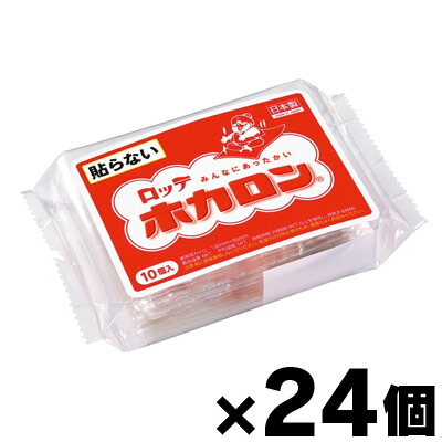 【貨物輸送無料！】 鮟鱇 ホカロン 貼らない印字機 レギュラー大きさ 10個入×24個（1入れもの）仕かける 4903336270047*24