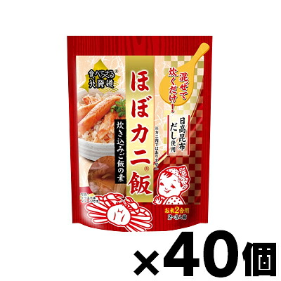 【送料無料!】 PLUSワン ほぼカニ飯炊き込みご飯の素 150g×40個　4589740842072*40