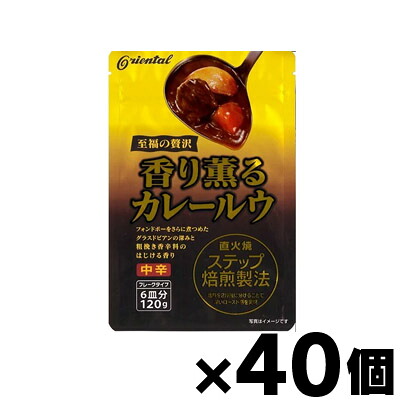 【送料無料！】 香り薫るカレールウ　120g&times;40個　4901276110164*40｜ドラッグフォーユーネットショップ