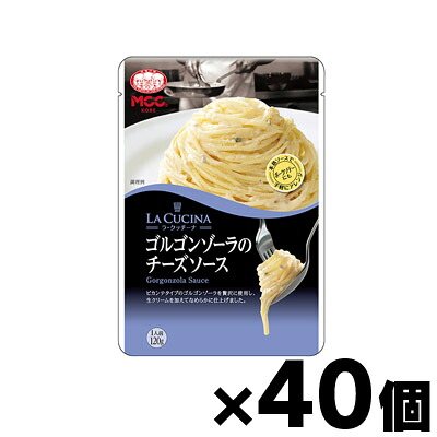 【送料無料！】 ラ・クッチーナ ゴルゴンゾーラのチーズソース 120g&times;40個　4901012048553*40｜ドラッグフォーユーネットショップ