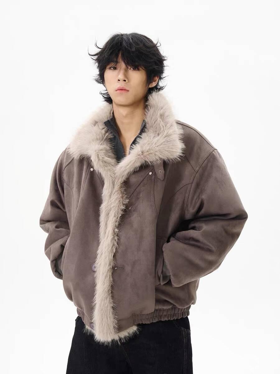 【ポイント3倍】ジャケット メンズ 裏起毛 ボアジャケット レディース ブルゾン コート もこもこ 折り襟 綿服 アウター 柔らかい 暖かい ゆったり スウィングトップ おしゃれ カジュアル 冬用 厚手 防寒 XK136 4,415円