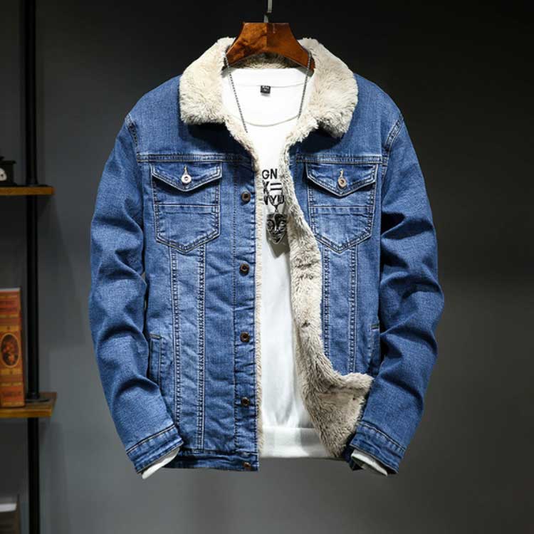 楽天市場 デニム コート 裏ボア デニムコート 裏ボア コート メンズ デニム ジャケット Gジャン ジージャン デニムジャケット アウター 防寒 軽量 冬 アウター送料無料 福見る店