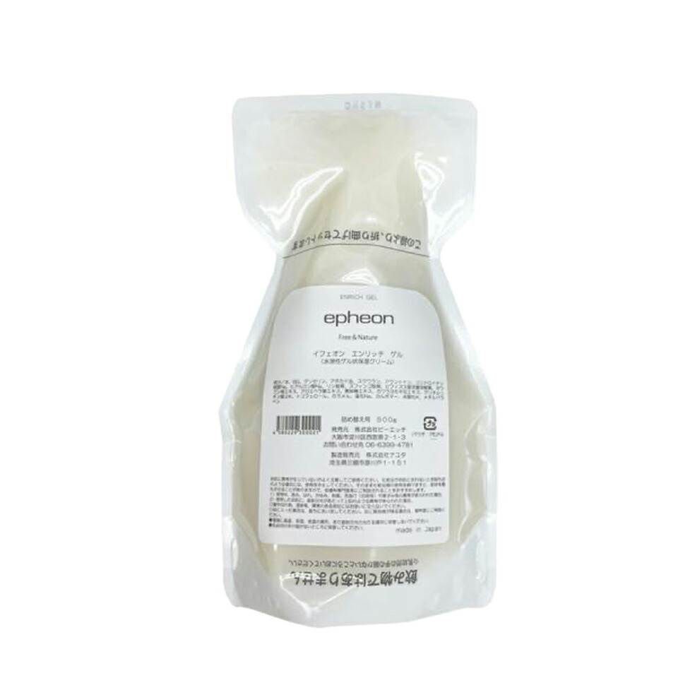 【２個】【パッケージリニュアル】 イフェオン エンリッチゲル 詰替 500g 楽天市場】イフェオン エンリッチゲル 700g 詰め替え用｜自然派化粧品