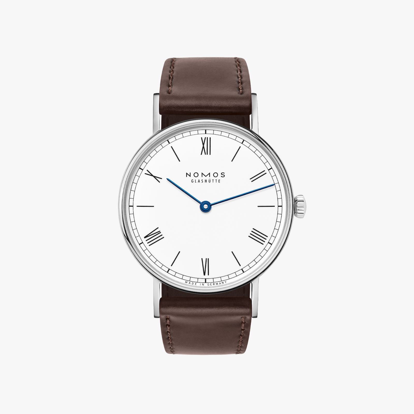 本店は ノモスグラスヒュッテ ラドウィッグ33 デュオ ホワイトエナメル Nomosglashutte Ludwig33 Duo ドイツ時計 手巻き メーカー保証2年 Tenshodo 正規品 Viajar Com Br