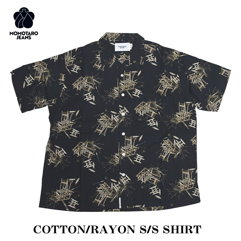 MOMOTARO JEANS/桃太郎ジーンズ COTTON/RAYON コットン/レーヨン S/S SHIRT｜服道楽 -店-