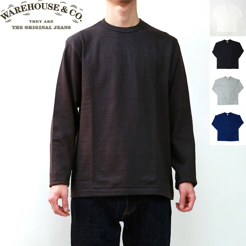 [新品未使用]ウエアハウス　5911 インディゴ 4本針クルーネック ワッフル 楽天市場】WAREHOUSE ウエアハウス 5911 インディゴ 4本針クルーネック