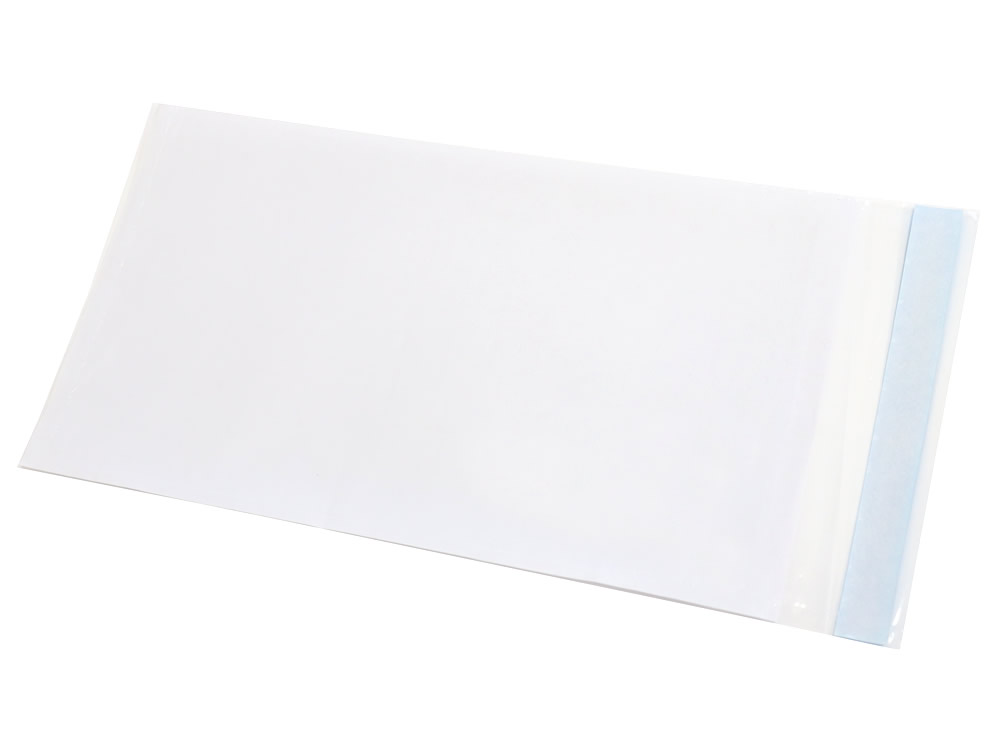 持参容器に並べる OPEN磁気テープ付 長3状ぶくろ大きさ用 145x295粍 2000枚入 PA-203OP
