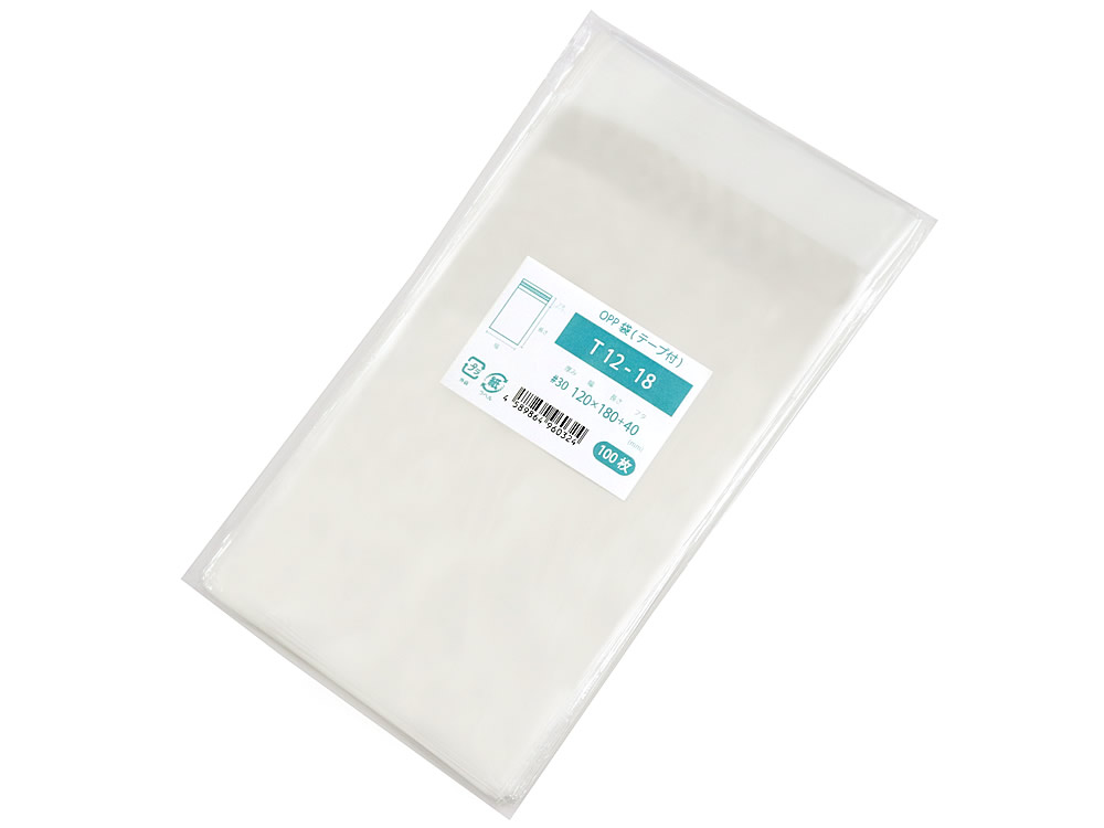 OPP袋テープ付きT12-23.5/長3サイズ【8,000枚】透明袋 楽天市場】OPP袋 長3 テープ付 120x235mm T12-23.5 [M便 1/5] : 袋の王国