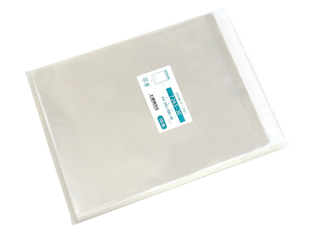 OPP袋 テープ付 245x300mm T24.5-30|袋の王国